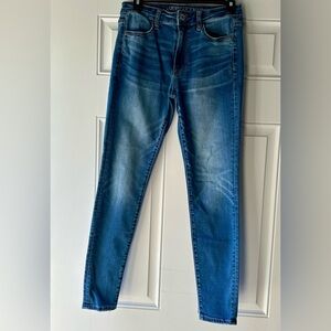 American Eagle Outfitters Super Stretch X Hi-Rise Jegging Jeans Small 6 Regular